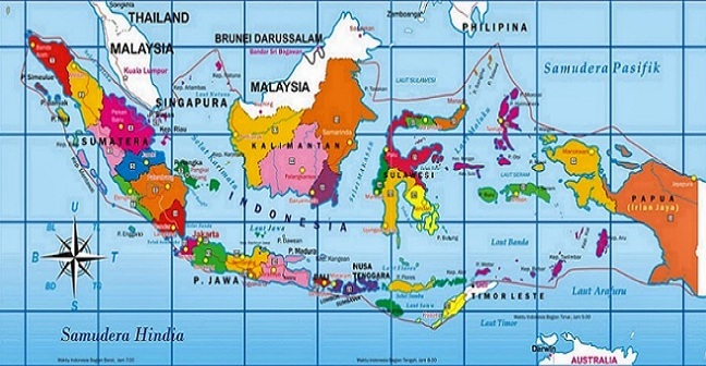 Gambar Peta Indonesia