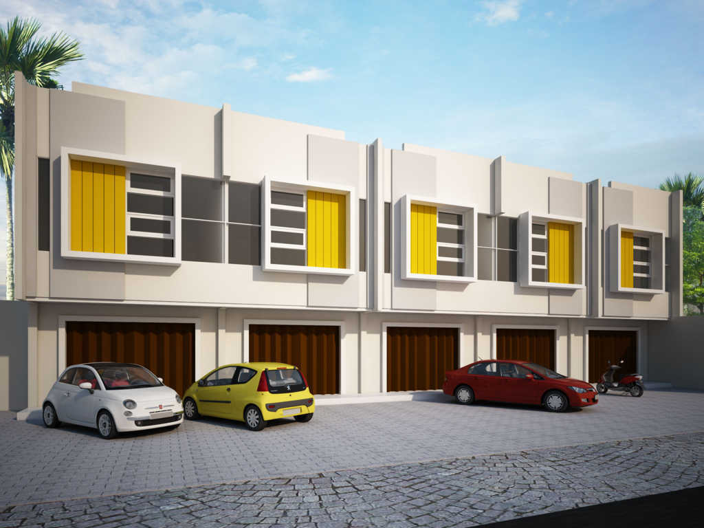 model desain rumah toko