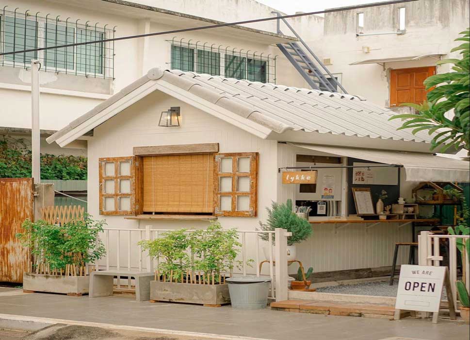 desain warung kecil depan rumah