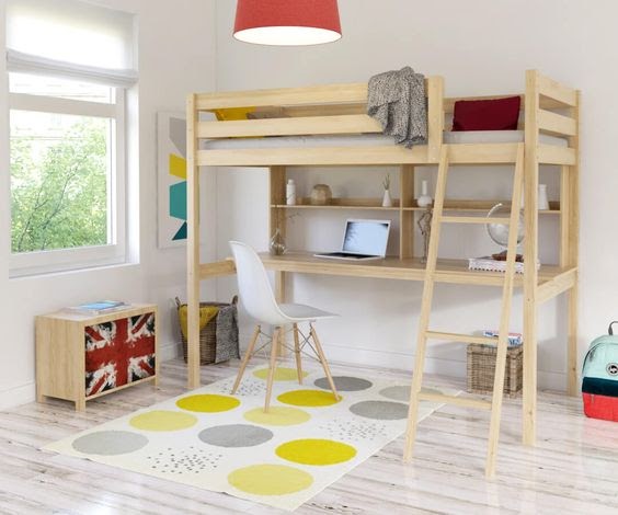 tempat tidur tingkat minimalis