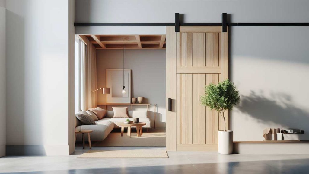 model pintu geser