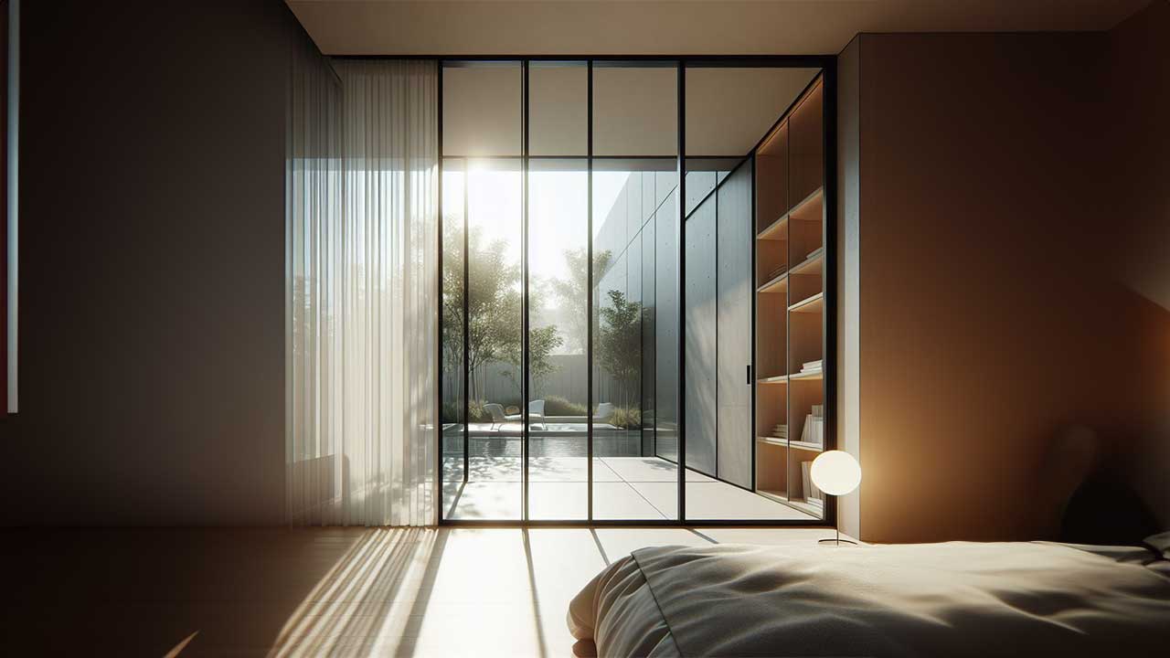 model pintu geser