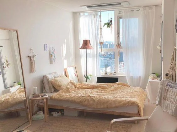desain kamar tidur lesehan