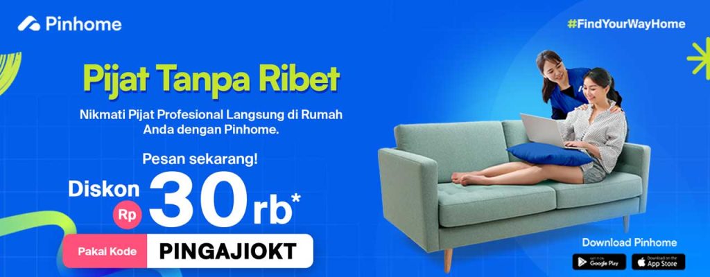 aplikasi pijat di rumah