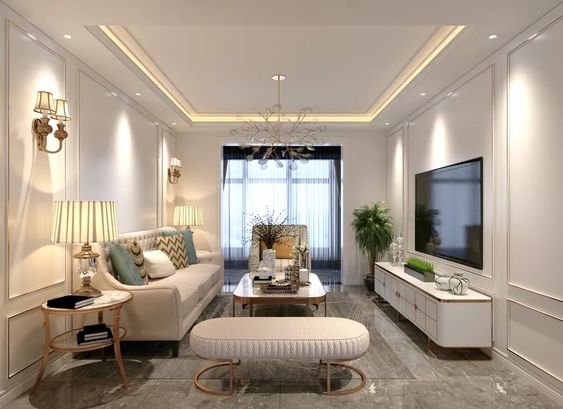 cara memasang lampu led strip di plafon