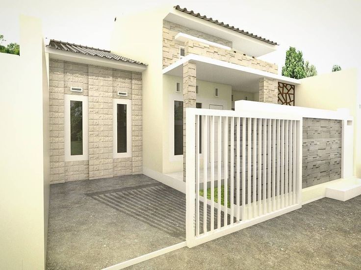 model pagar rumah type 36