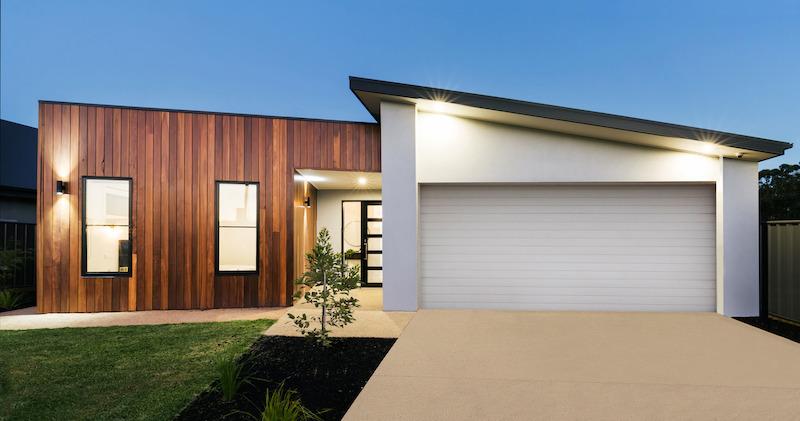 Desain Rumah Dengan Garasi Atap Miring