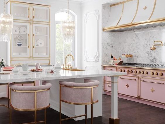 warna cat dapur yang cerah