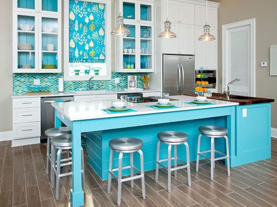 warna cat dapur yang cerah