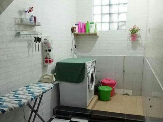 desain tempat cuci baju manual