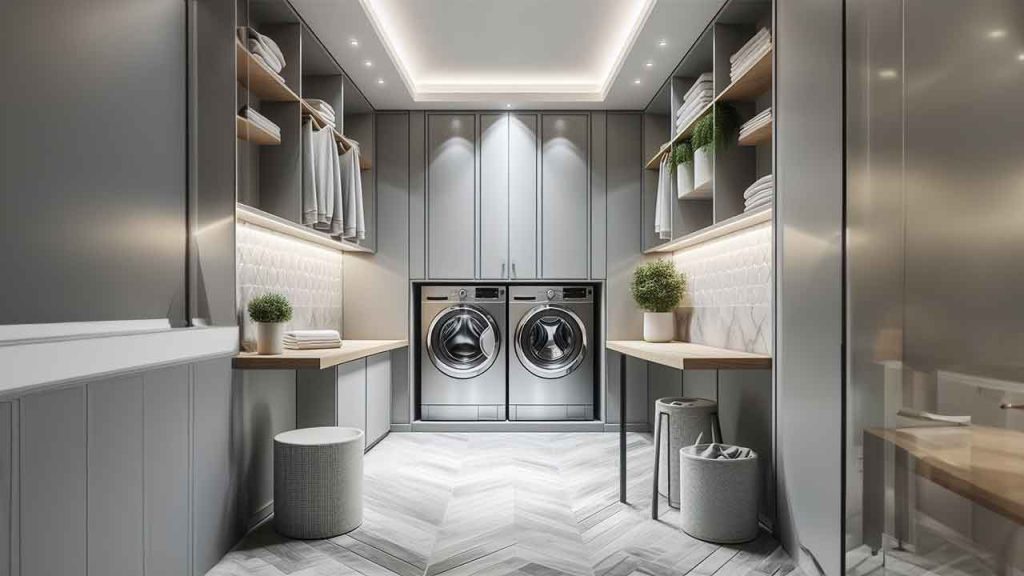 desain tempat cuci baju manual