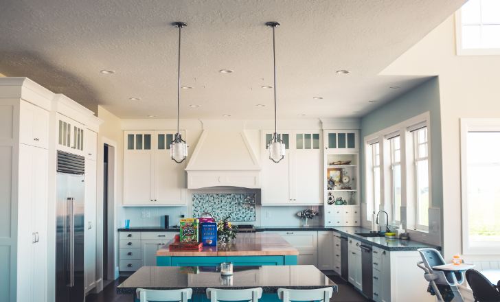 Desain Ventilasi dapur dengan Cerobong 