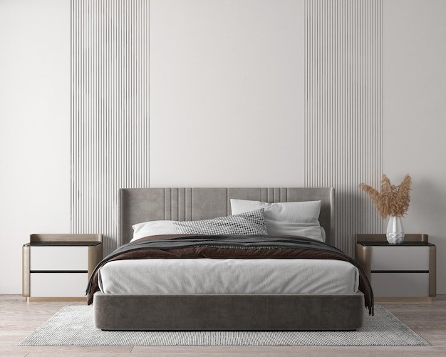 Desain sederhana untuk kamar aesthetic cowok. 