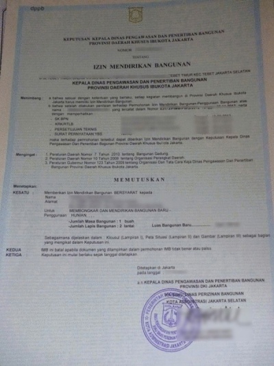 Cara mengurus imb online