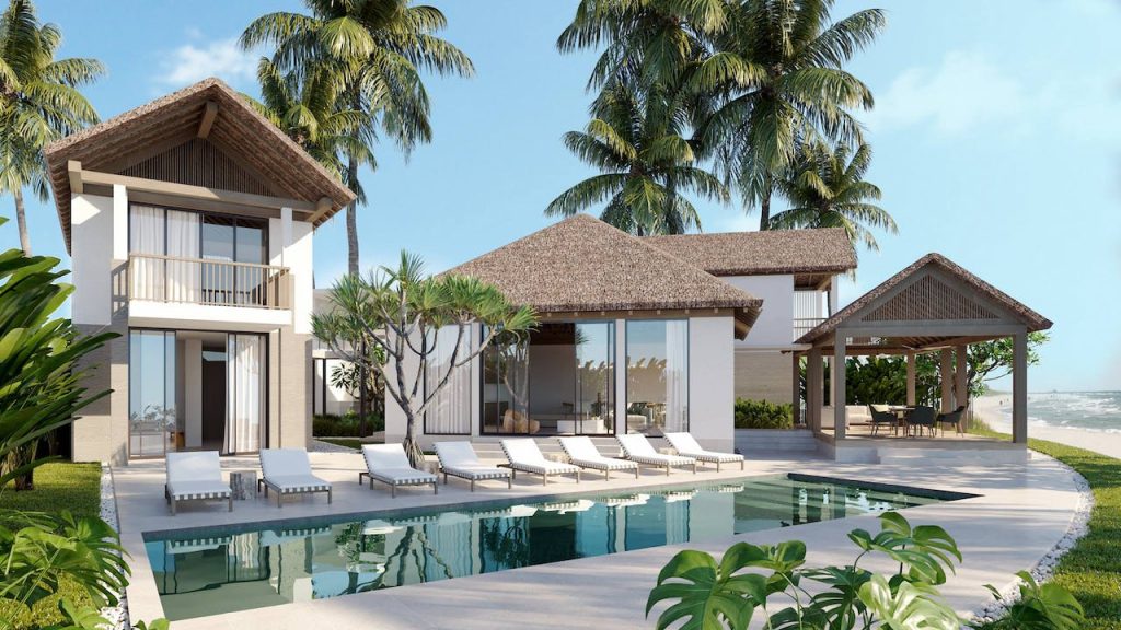 1. Desain rumah tropis