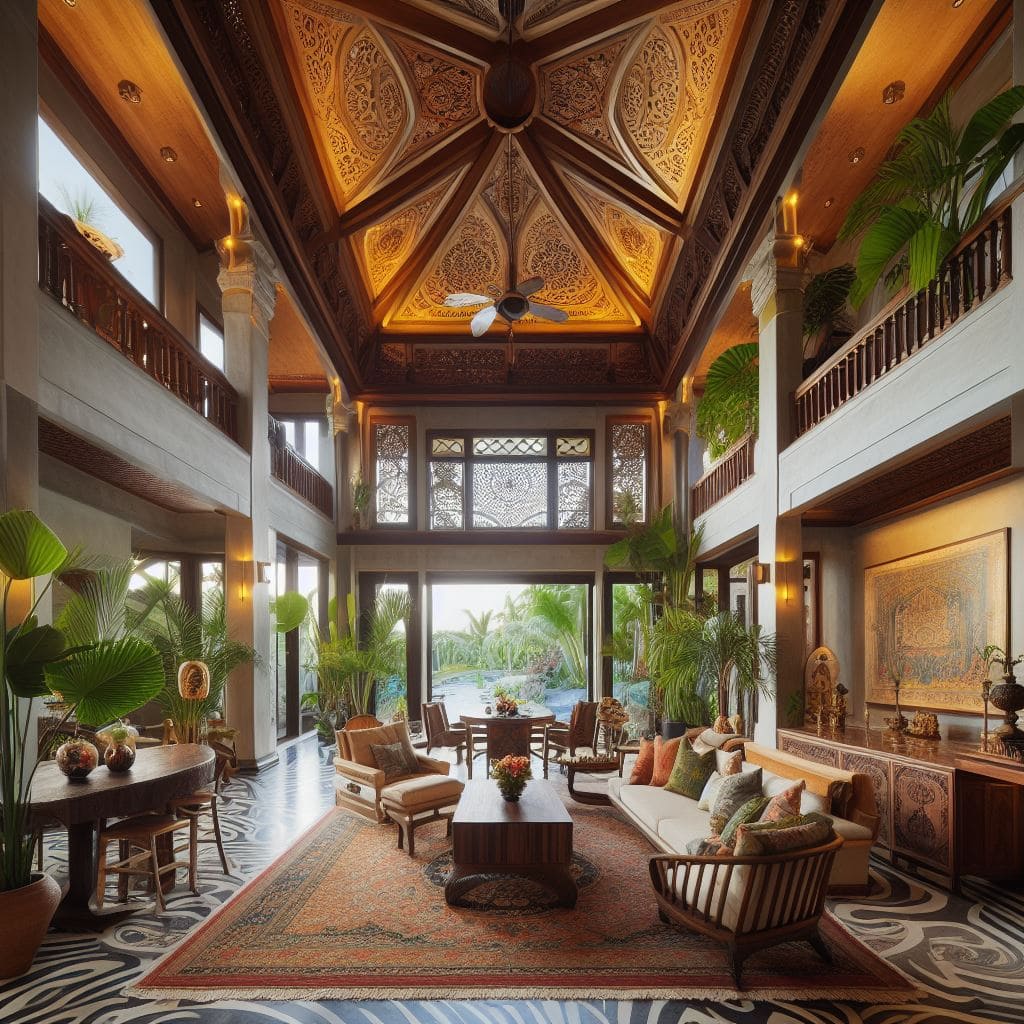 Desain rumah tropis