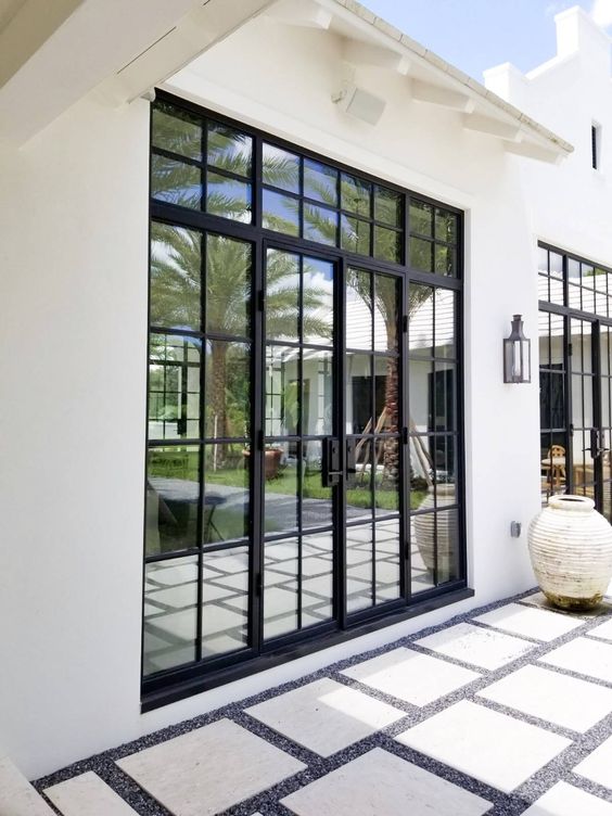 model pintu besi samping rumah