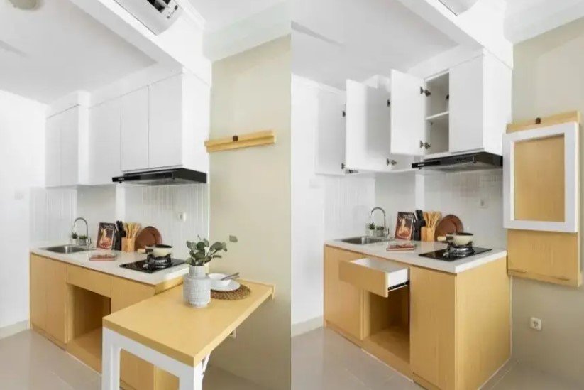 kitchen set apartemen studio