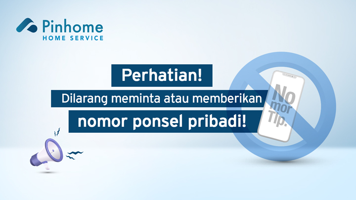 dilarang meminta dan memberikan nomor ponsel