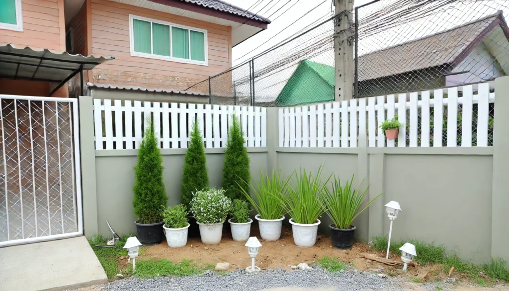 taman depan rumah minimalis lahan sempit