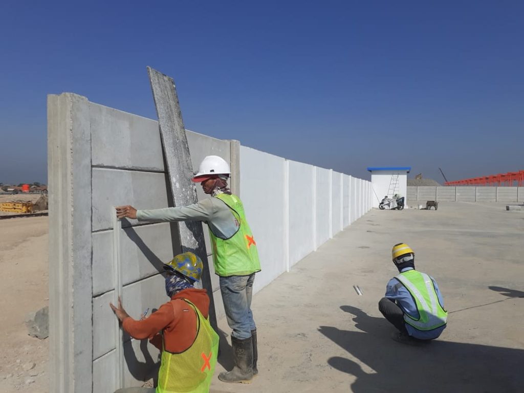 harga pemasangan pagar panel beton