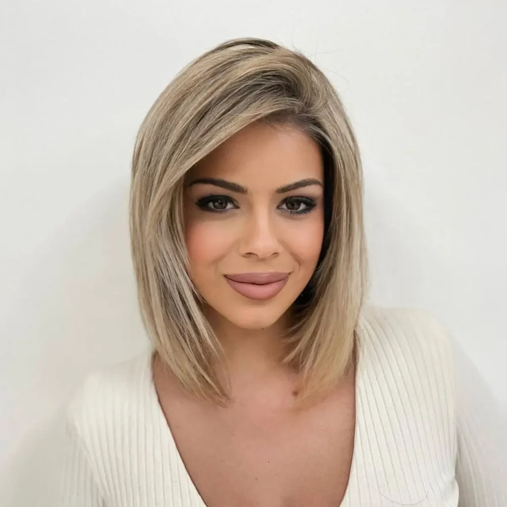 model rambut long bob