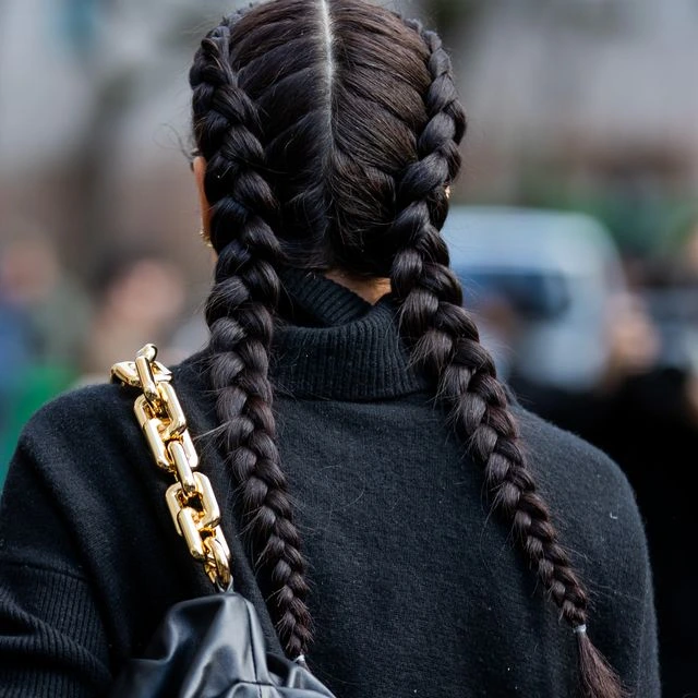macam macam rambut kepang dutch braid