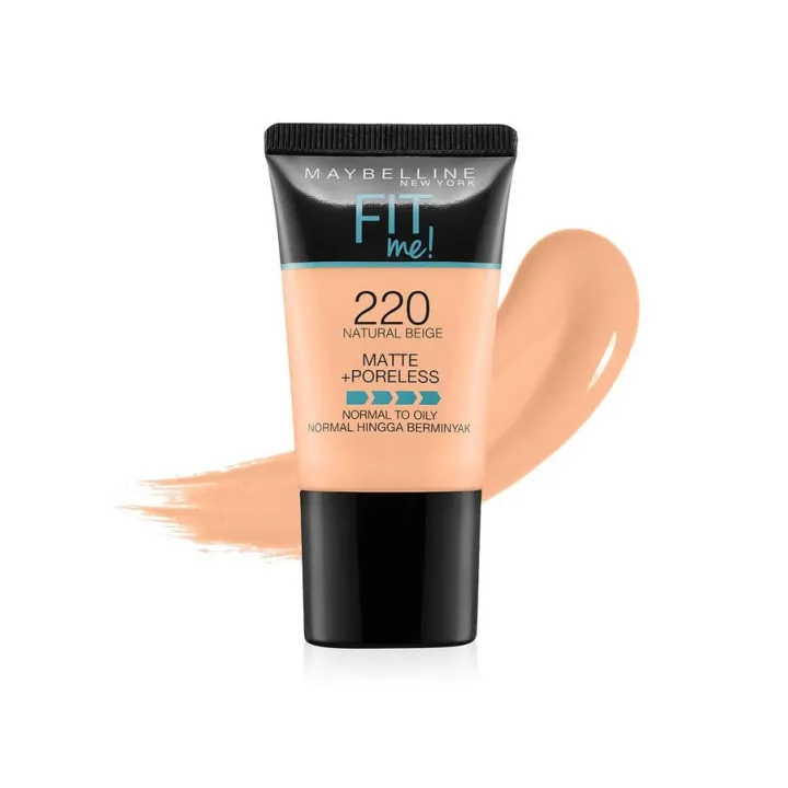 Maybelline Fit Me Matte + Poreless Foundation untuk undertone neutral