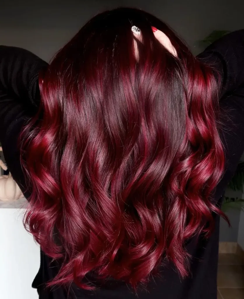 ruby dark red