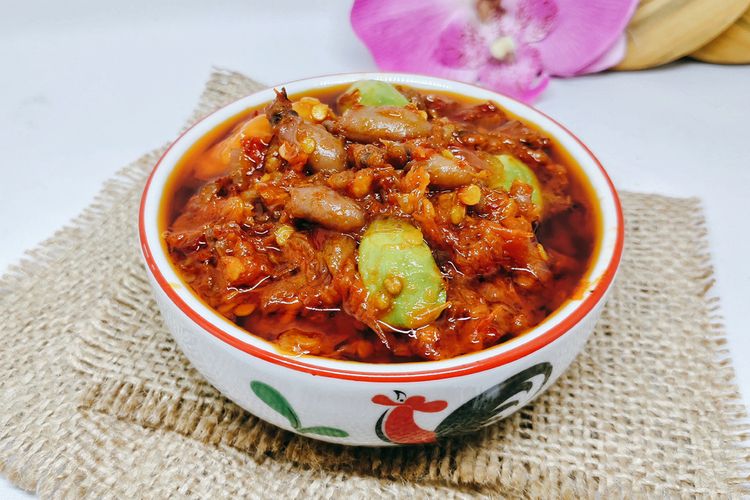 resep sambal cumi asin