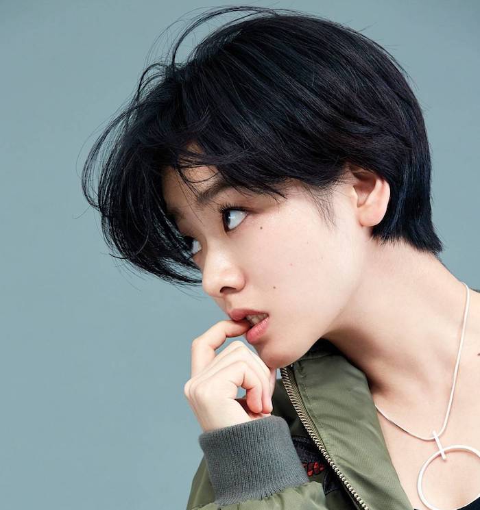 model rambut wanita korea
