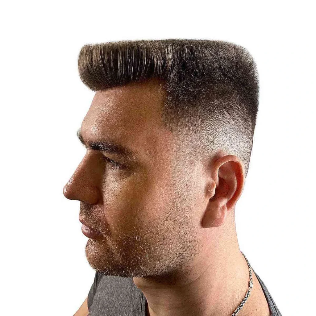 model rambut Pompadour