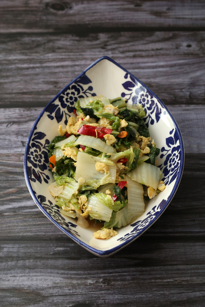 resep tumis sawi putih