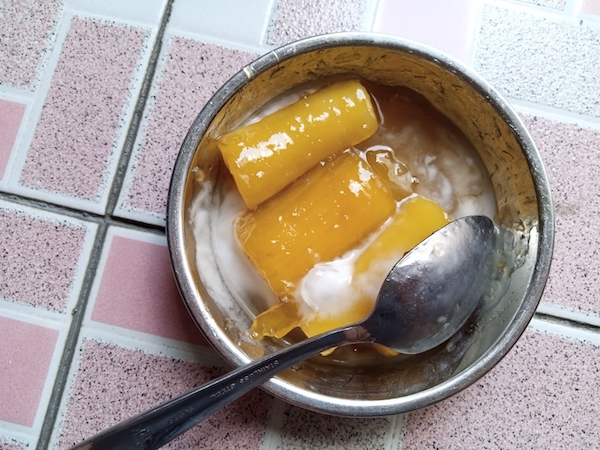 cara buat kolak ubi