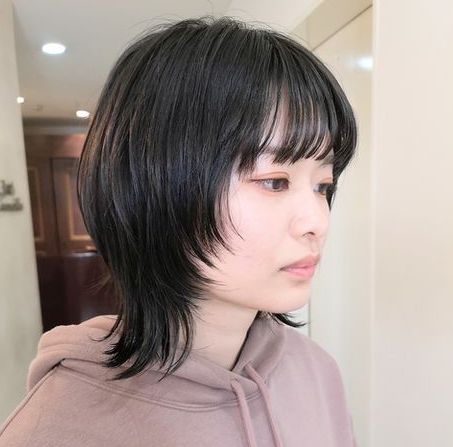 model rambut wanita korea