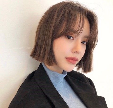 model rambut wanita korea