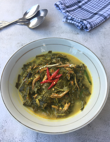resep sayur daun singkong jawa