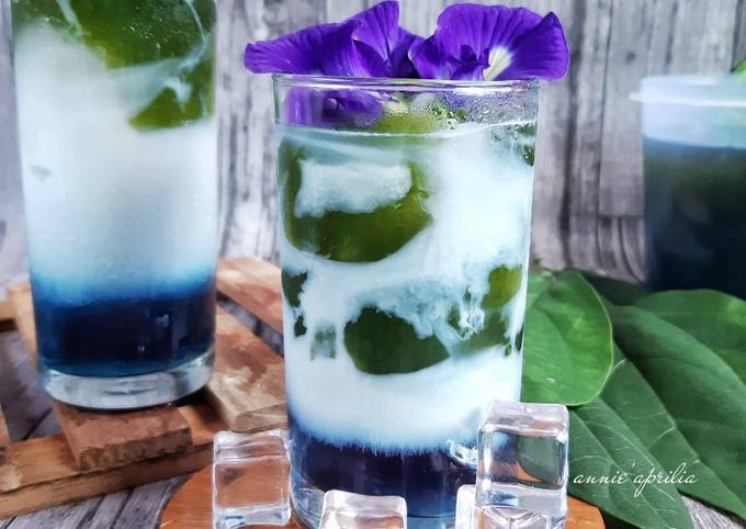 resep minuman bunga telang
