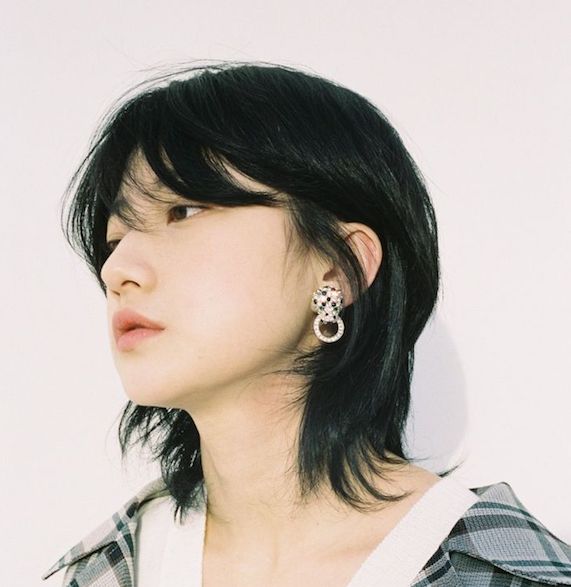 model rambut wanita korea