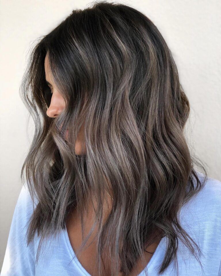 rambut ombre merah
