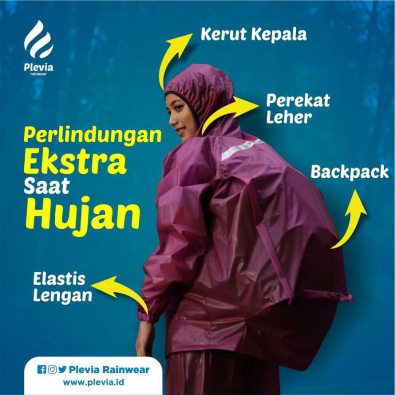 jas hujan motor terbaik