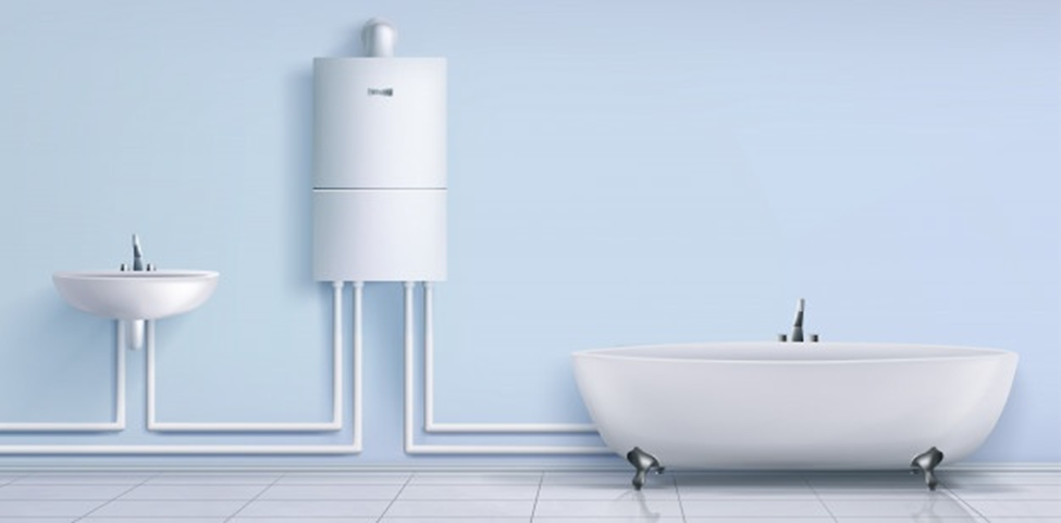 cara kerja water heater gas