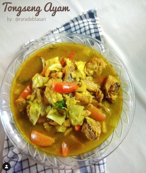 resep tongseng ayam tanpa santan