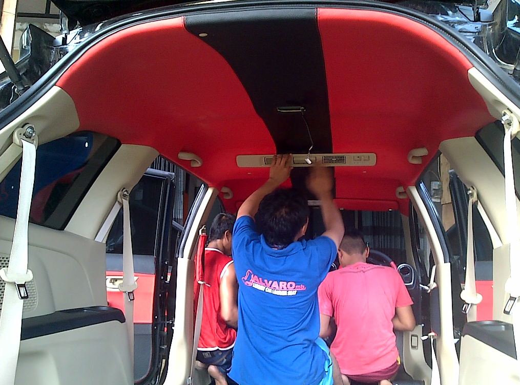 plafon mobil elegan