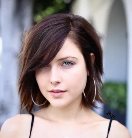model rambut wanita tomboy wajah bulat