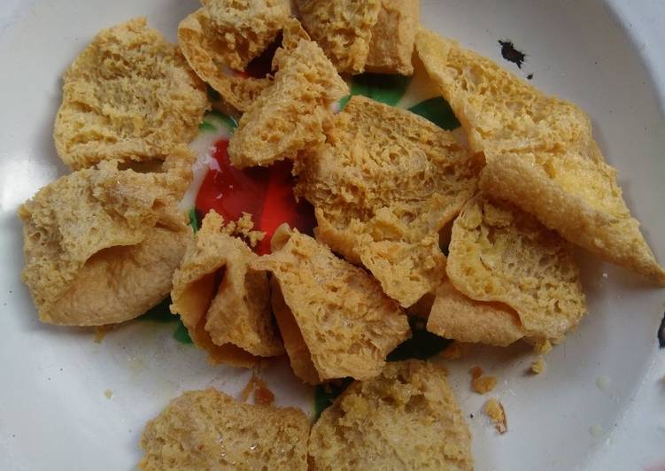 cara membuat keripik tahu