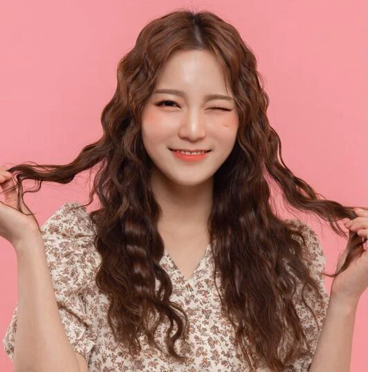 rambut keriting bawah