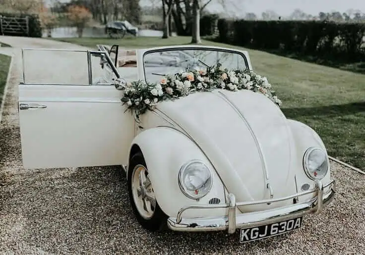 dekorasi mobil pengantin