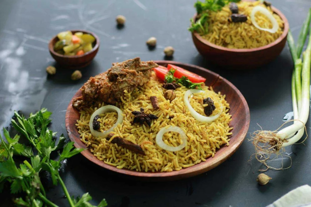 resep nasi kebuli kambing tanpa santan