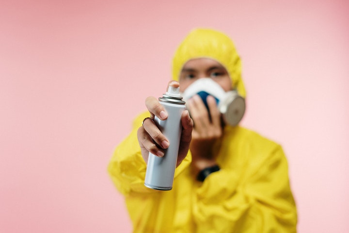 disinfectant spray terbaik